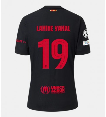 Barcelona Lamine Yamal #19 Replika Udebanetrøje 2024-25 Kortærmet